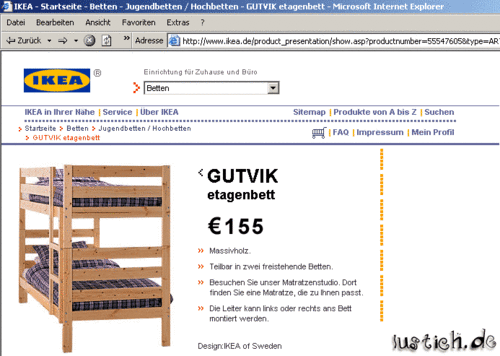 Gutvik Etagenbett Gutvik Etagenbett