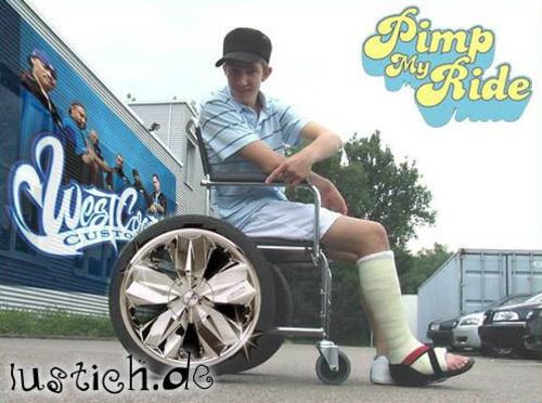Pimp my Rollstuhl Pimp my Rollstuhl