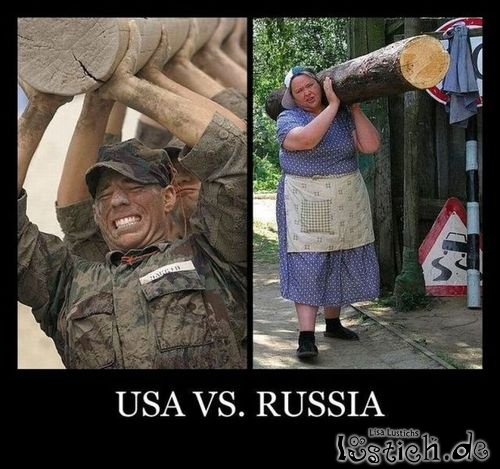 USA vs Russland