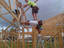 Sportliche Arbeiter