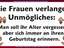 Wie soll man die Frauen verstehen?