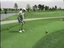 Auf dem Golfplatz